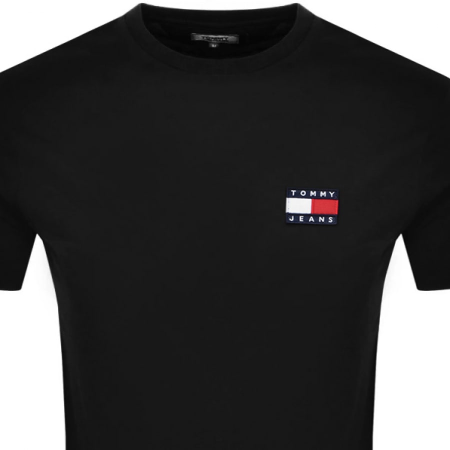 Alternative Image for ProductTommy Jeans Badge T Shirt Black2
